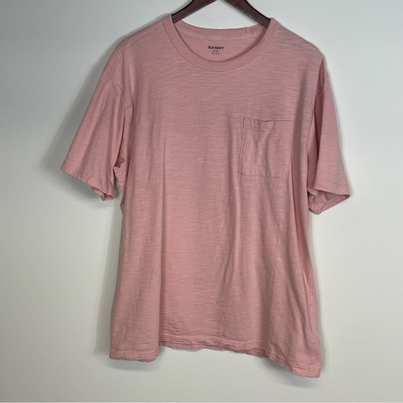 2 Old Navy XL Tall Soft Washed Tee Shirts- Black and Pink- Size XL Tall - Picture 2 of 13